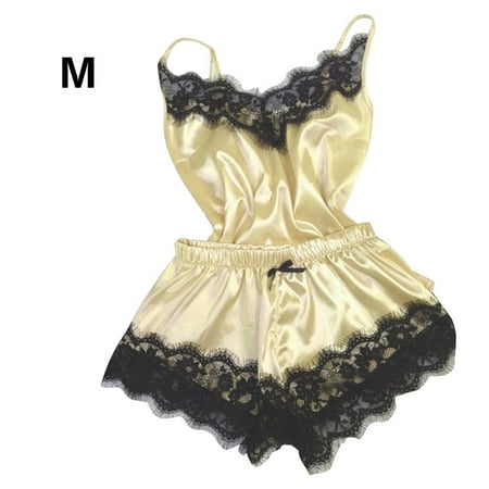 

Sexy Lingerie Set Velvet Sleepwear Women s Mujer Set Cute and Cami Shorts Nightwear Top Pijama Temptation Pajama