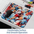 thumbnail image 6 of Football Gaming Mousepad Mouse Mat Desk Mat - Square, 8.3x9.8 Inch, Non-Slip Rubber Bottom, Printed, Suitable for Office and Gaming, 6 of 6