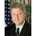 thumbnail image 2 of Art.com President Bill Clinton, January 1993 Stretched Canvas Print Wall Art, 18" x 24", 2 of 4
