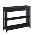 thumbnail image 3 of Convenience Concepts Mission 1 Drawer Console Table, Multiple Colors, 3 of 4