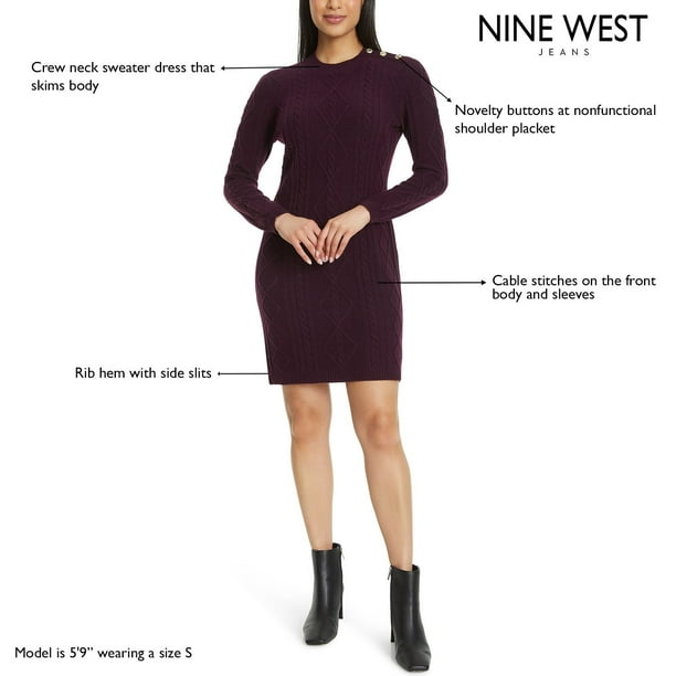 Nine West Women's Mini Sweater Dress - Samsclub.com