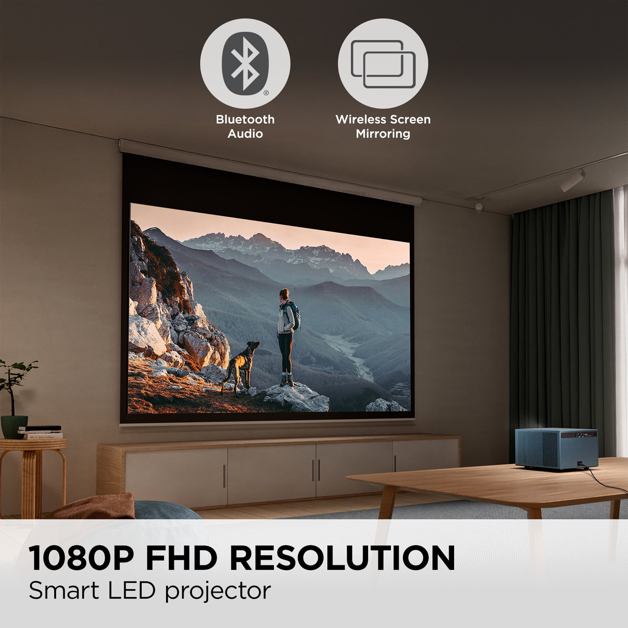 ViewSonic LX60HD 1080P LED Portable Projector