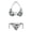 Camo Fish, variant on Women Two Piece Bikini Swimsuit Camo Fish Triangle Tie Bathing Suit Cheeky String Bikini Sets Cheeky Swimsuits Sexy Swimwear for Women 2026 Woman M