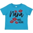thumbnail image 3 of Inktastic Nana Was Here Red Kisses Boys or Girls Toddler T-Shirt, 3 of 5