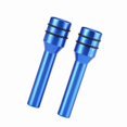 thumbnail image 2 of Lot de 2 boutons de verrouillage de porte intérieurs universels en alliage d'aluminium pour voiture et camion, 2 of 4
