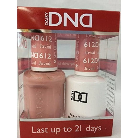 DND Nail Polish Gel & Matching Lacquer Set (612 - Jovial)