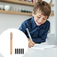 thumbnail image 4 of Retractable Pen For Kids Beginners Smooth Writing Tool With Comfort Grip Refillable Ink Cartridge Calligraphy Practice Pen For Elementary Students 10ml Ink Capacity, 4 of 4