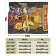 Five Nights At Freddy'S Fnaf Bed Blanket Air Conditioner Quilt Ultra
