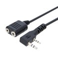 thumbnail image 3 of Cable de Extensión de Micrófono Walkie-Talkie tipo K de 2 pines Para Baofeng UV-5R 888S Likrtyny, 3 of 8