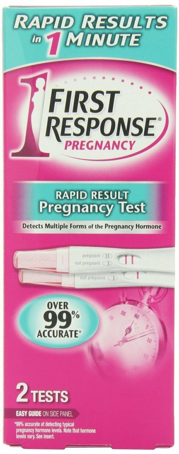 First Response Rapid Result Pregnancy Test 2 count