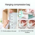 thumbnail image 4 of Bolsa de compresión al vacío sin bomba, bolsa de almacenamiento de ropa y colchas, bolsa de compresión tridimensional para el hogar., 4 of 14