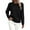 Black, variant on Women's Fall Winter Solid Color Long Sleeve Knit Sweater Round Neck Casual Pullover Top for Layering Winter Clothes,Yellow,Size S
