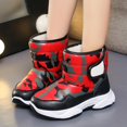 thumbnail image 6 of XXWXYD Toddler Boots Girl Boys Children's Casual Shoes Mesh Soft Sole Breathable Sports Short Boots for Fashion Classic Comfortable Shoe(9-9.5 Years,Red), 6 of 6