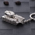 thumbnail image 2 of Men Tanks Keychains Metal Tank Model Pendent Keyrings Key Chains Rings Holder Car Fans Souvenirs, 2 of 10