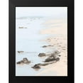 thumbnail image 2 of Lula Bijoux and Company 19x24 Black Modern Framed Museum Art Print Titled - Peaceful Beach, 2 of 5