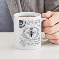 thumbnail image 4 of CafePress - Vintage French Shabby Chic Queen Bee Collage Mug - 11 oz Ceramic Mug - Novelty Coffee Tea Cup, 4 of 4