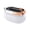 White, variant on Luxury White Tissue Box Cover with Spring, Rose Gold Trim Desktop Napkin Holder for Living Room Kitchen Coffee Table, 7.87L x 4.72W x 4.33H Inches