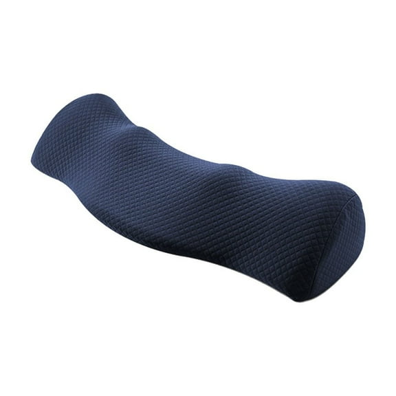 Foam Pillow, Cervical Pillow, Ergonomic Neck Support for Pain Relief and Spinal Alignment, High Density Memory Foam, Navy Blue, Multifunctional Neck Traction and Posture Correction Pillow