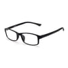 Cyxus TR90 Ultralight Computer Glasses for Blocking Blue Light UV Reduce Eyestrain Headache, Transparent Lens Black Frame Gaming Eyewear