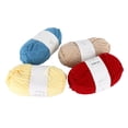 thumbnail image 2 of 4 piezas de hilo de crochet de 2 mm de ancho, colores surtidos, hilo de algodón resistente al desgarro y respetuoso con la piel para tejer, manualidades, bricolaje, colo, 2 of 15