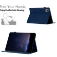 thumbnail image 2 of Allytechgroup Flip Wallet Tablet Case for Lenovo Tab M11 (TB-330FU/TB-330XU) 11 inch, PU Leather Case with Credit Card Slot Kickstand Rugged Heavy Duty Durable Cover Case for Lenovo Tab M11, Blue, 2 of 8