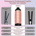thumbnail image 4 of 4 en 1 Cepillo Termico para Cabello, Cepillo para Peinar Electrico Giratoriocepillo, Reduce el Frizz, Aumenta el Brillo, Reduce el Da&ntilde;o por Calor, Termico para Cabello para Looks de Estilo, 4 of 7