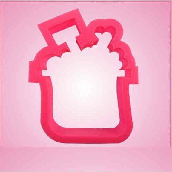 Pink Sand Bucket Cookie Cutter