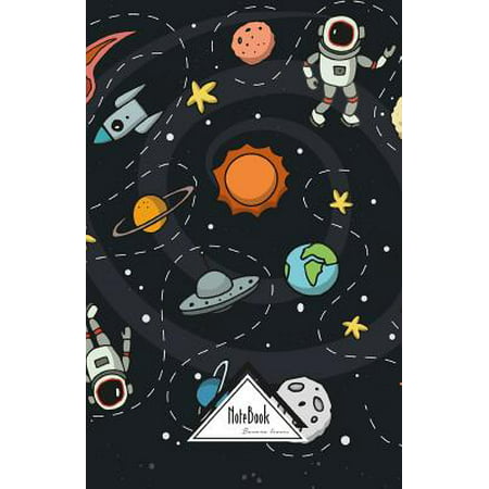 Notebook Bullet Journal Dot-Grid, Graph, Lined, Blank No Lined : Astronaut Space NASA Cute Icon: Journal to Write In, Small Pocket Notebook Journal Diary, 120 Pages, 5.5 X (Best Bullet Journal Layouts)