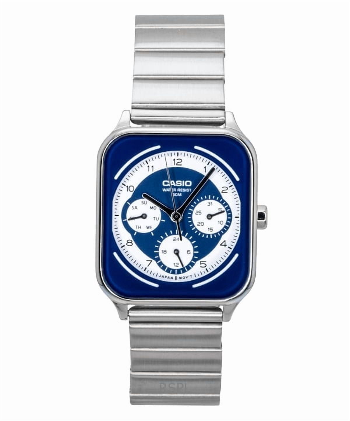 Casio Standard Analog Stainless Steel White Dial Quartz MTP-M306D