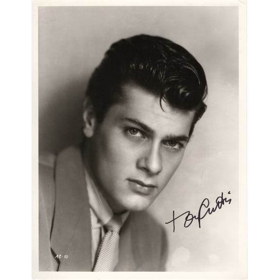 Tony Curtis Signed Autographed 11X14 Photo Vintage Headshot BAS Z83901