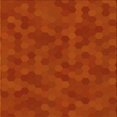 thumbnail image 1 of Ahgly Company Indoor Square Patterned Orange Red Orange Area Rugs, 8' Square, 1 of 6