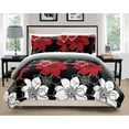 thumbnail image 4 of Chic Home Floral Printed Quilt Set, Multiple Colors, 4 of 6