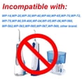 thumbnail image 4 of CHUANK Flosser Replacement Tips for Waterpik Water Flosser  Reach Flosser Refill Heads Replacement Heads for Waterpik  Compatible with Waterpik Oral Irrigator & Dental Flosser (Brush, 4 of 4
