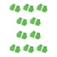 thumbnail image 3 of Guardurnaity 1 par de guantes tejidos con la punta del dedo, manoplas sin dedos para exteriores, invierno, motocicleta, ciclismo de carretera, Verde 10piezas, 3 of 6