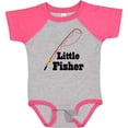 thumbnail image 3 of Inktastic Little Fisher Fishing Boys or Girls Baby Bodysuit, 3 of 5