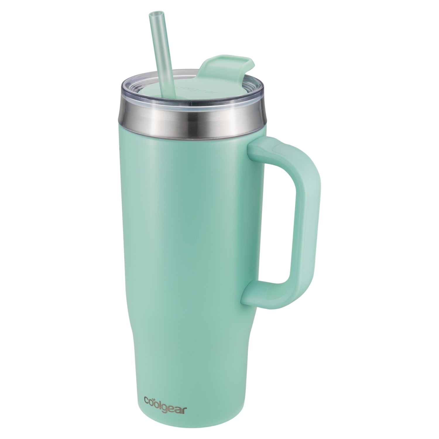 Cool Gear 3-Pack 26 oz Quest Tumblers | Cup Holder-Friendly, Double-Insulated, Dishwasher Safe | Keeps Drinks Cold For 32 Hours | Handle For On-The-Go