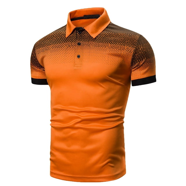 zanvin Mode pour Hommes, Mode Décontractée pour Hommes, Chandail à Col Rabattu, T-Shirt à Manches Courtes pour Affaires, Pyjama pour Hommes, Vente d'Été, Jaune
