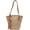 Khaki, variant on PIKADINGNIS Women Straw Bags Summer Rattan Hand-Woven Beach Large Tote Bag with Silk Scarves