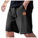 thumbnail image 2 of pstuiky Abreviatura para hombres, Pantalones cortos casuales de moda para hombre, holgados, cómodos, con bolsillo y cordón, con cintura elástica Pantalones cortos de golf, 2 of 7