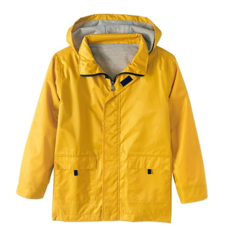 Lined Rain Slicker Jacket (Little Boys & Big (Best Winter Coats For Boys)
