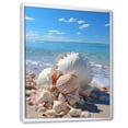 thumbnail image 2 of Designart "Florida Seaside euphony I" Nautical & Beach Floater Framed Canvas Print, 2 of 7
