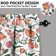 thumbnail image 5 of Kitchen Curtains and Valance Set 36 Inch Tier Pioneer Colorful Floral 3 Pieces Set Dining Room Small Curtain Drapes Cafe Curtains Valance for Home Decor Rod Pocket, 5 of 6