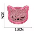 thumbnail image 5 of Paquete de 20, serie rosa, lindos parches bordados para planchar y coser para chaqueta, sombrero, mochila y jeans, 5 of 5