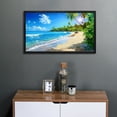 thumbnail image 3 of Beach Wall Art Palm Wall Art Beach Painting Palm Beach Beach Canvas Wall Art Painting For Livingroom Decor Office Bedroom Decoration, 3 of 8
