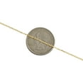 thumbnail image 5 of 10K Yellow Gold 1.20mm Oval Link Cable Chain Fancy Italian Necklace 20 Inch, 5 of 7