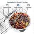 thumbnail image 4 of 2026 2pcs No Spill Cage For Crate Pet Supplies Hanging Drinking Safe Dog Water Bowl, 4 of 4