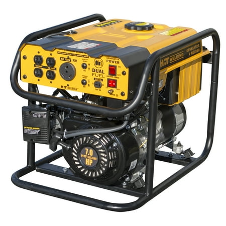 HIT Dual Fuel 4000 Watt Generator 85 Amp Stick Welder Combo TIG Ready
