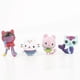 thumbnail image 4 of 13pcs Gabby Dollhouse Figure Set Smiling Cat, Mercat Cartoon Toy for Kids Birthday Gift, 4 of 4