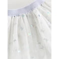 thumbnail image 6 of Bagilaanoe Toddler Baby Girls Skirts Sequins Butterfly Layered Tulle Mesh Skirts 18M 24M 3T 4T 5T 6T Kids Summer Casual Skirts, 6 of 9