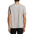 thumbnail image 2 of Nautica Mens SS VNECK. TEE, GREY HTR, XXL, 2 of 2